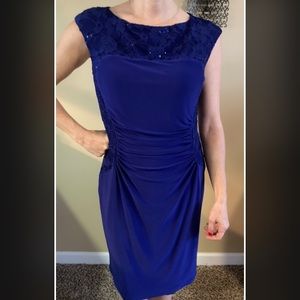 Royal blue Ralph Lauren dress, size 8